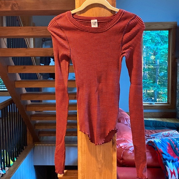 We The Free Tops - We The Free Striped Thermal size S *runs small*